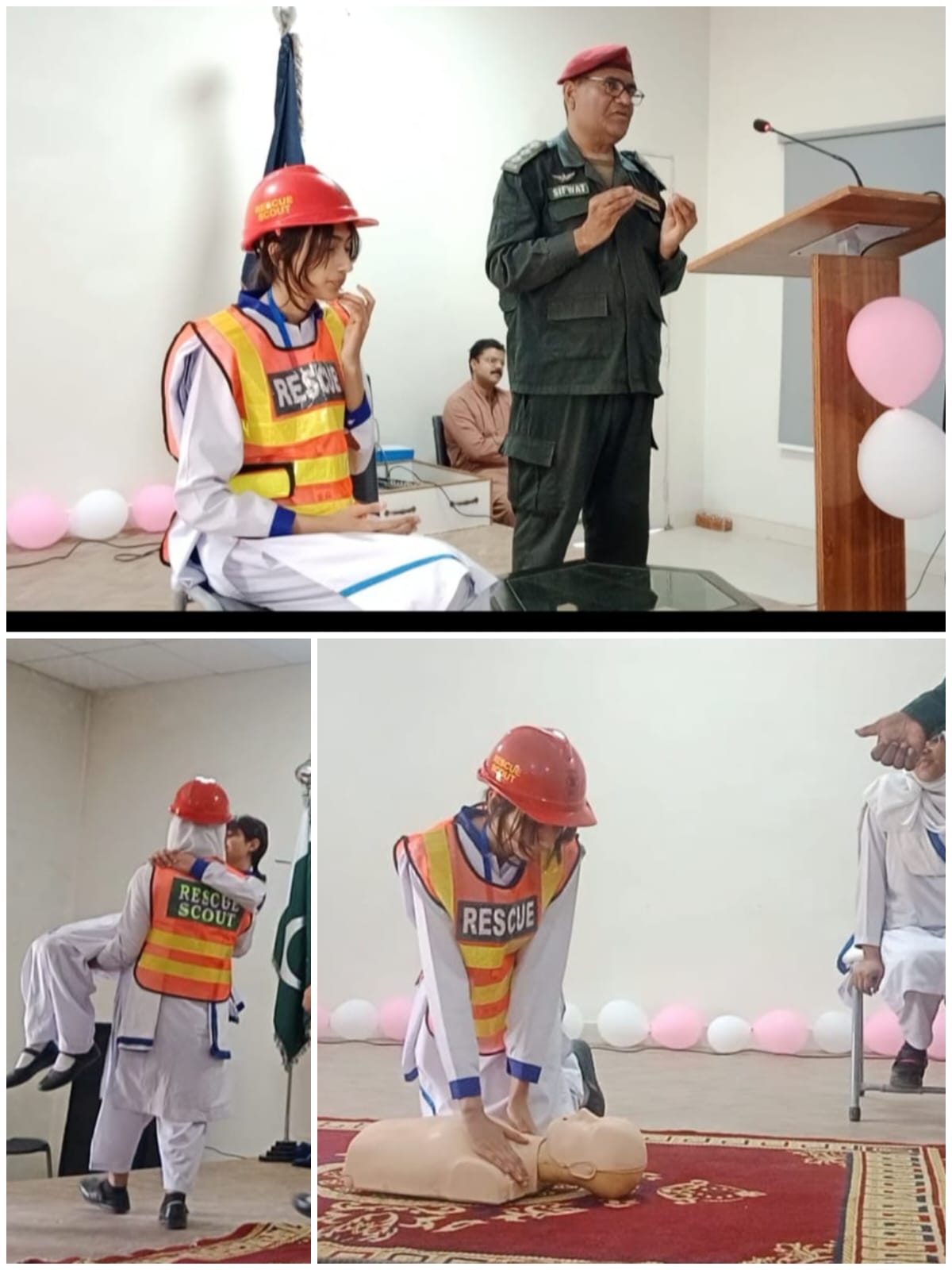 Rescue Scout Training | CPR and Live - Saving skills Demonstration